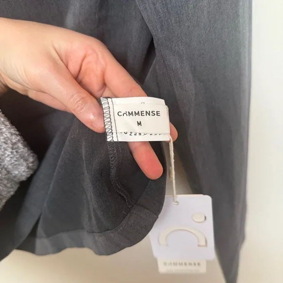 Commense NWT Gray Top - Picture 5 of 9